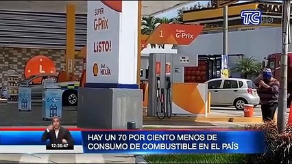 Preocupación por bajo consumo de combustible en el país