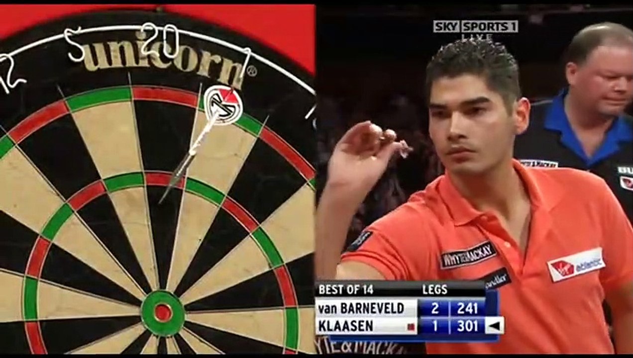 2009 Premier League of Darts Week 7 van Barneveld vs Klaasen