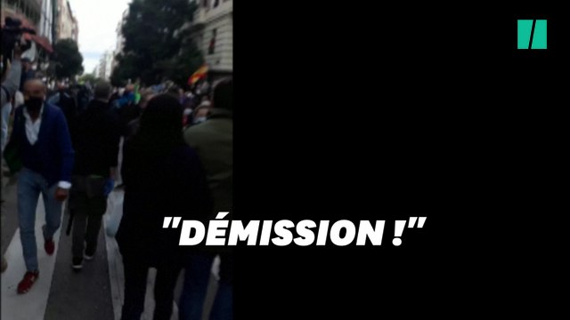 Issus des quartiers les plus huppés de Madrid, ils descendent dans la rue pour protester contre le confinement