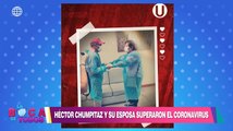 Héctor Chumpitaz y su esposa fueron dados de alta tras superar el covid-19