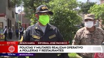 Edición Mediodía: Policías y militares realizaron operativo a pollerías y restaurantes