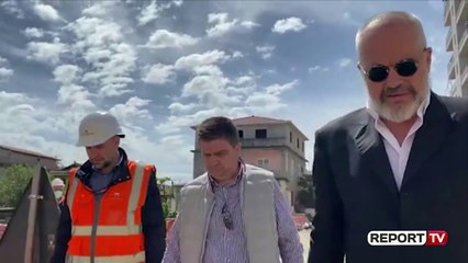 Rama inspektoi punimet në Fier, PD e priti me protesta në kohë koronavirusi! Shoqërohen 2 demokratë