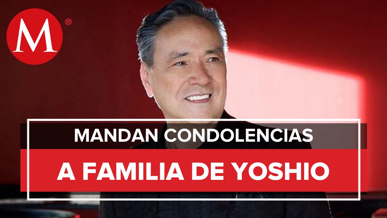 Famosos reaccionan al fallecimiento del cantante Yoshio