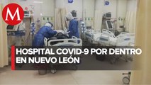 Así es el área de atención a pacientes con covid-19 en Nuevo León