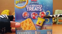 Unboxing Caja Kellogs Classic Rice Krispies Treats Bob Esponja Al Rescate Pelicula Año 2020