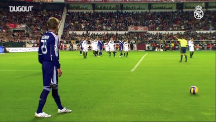 Gol Tendangan Bebas David Beckham untuk Real Madrid