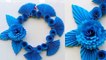 Paper Flower Wall Hanging- Easy Wall Decoration Ideas-Paper craft -Wall Decor- cake plate decoration
