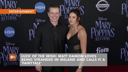 Matt Damon Finds Home In Ireland