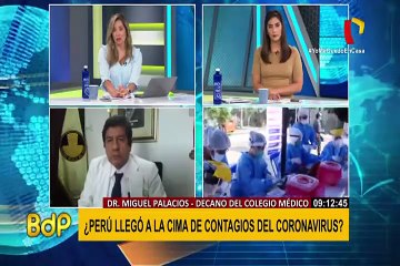 ¿Perú realmente llegó a la cima de contagios del coronavirus?