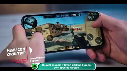 Huawei anuncia P Smart 2020 na Europa com apps do Google