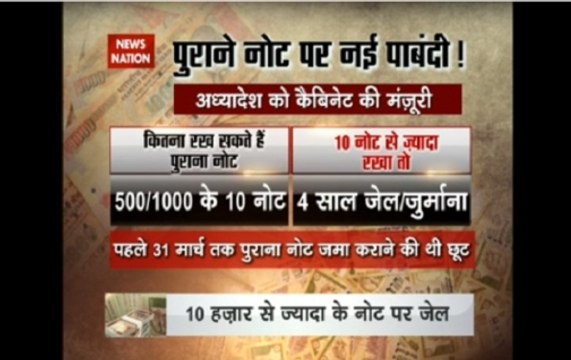 Nation Agenda | People holding junked Rs. 500, 1000 notes to be punished: Modi Cabinet