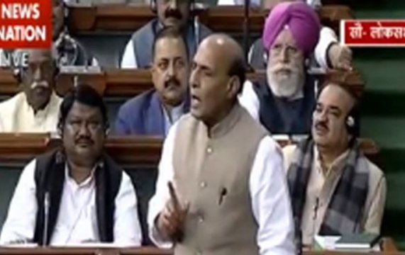 Speed News: Uproar in Lok Sabha as Home Minister Rajnath Singh speak in support of Demonetisation