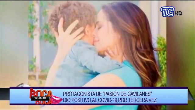 La actriz Danna García dio positivo al Covid-19 por tercera vez