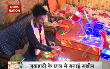 Idea India Ka: Class XIth student designs Paan processing machine
