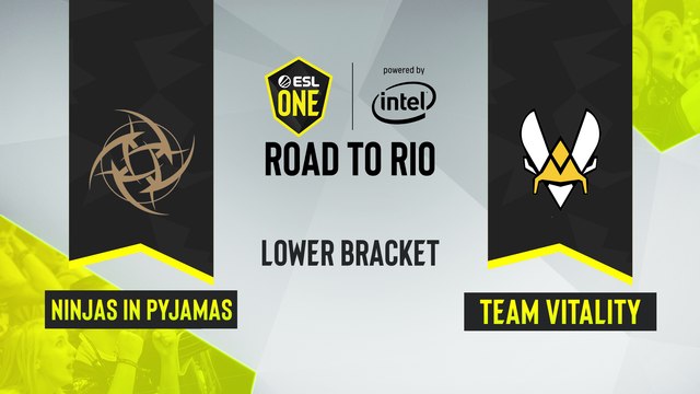 CSGO - Ninjas in Pyjamas vs. Team Vitality [Mirage] Map 1 - ESL One Road to Rio - Lower Bracket - EU