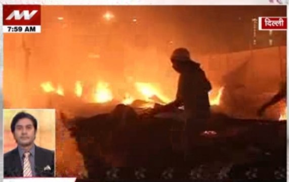 Speed News: 4 hurt, 700 rendered homeless in Delhi slum fire