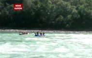 Watch: ITBP rafters brave strong Ganga currents, rescue 3 stranded tourists
