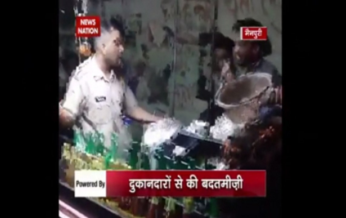 Zero Hour Intoxicated Police Officer Creates Ruckus On Road In Mainpuri Video Dailymotion