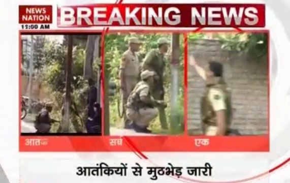 3 terrorists and 1 cop killed in two separate encounters J-K's in Poonch and Nowgam