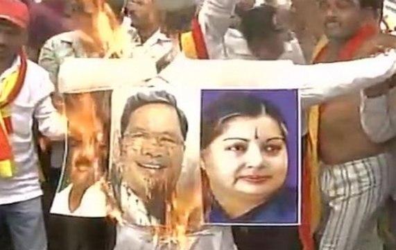 Cauvery row: Buses, trucks from Tamil Nadu heading to Karnataka stopped at Hosur border