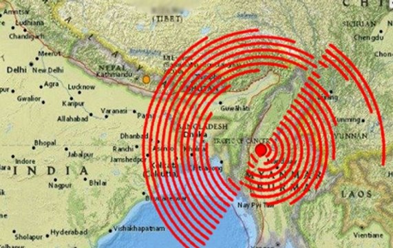 Nation Fast: 6.8 magnitude earthquake rocks Myanmar; tremors felt in Delhi-NCR