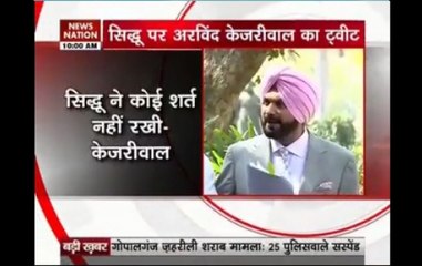 Sidhu may or may not join AAP, will always respect him: Kejriwal