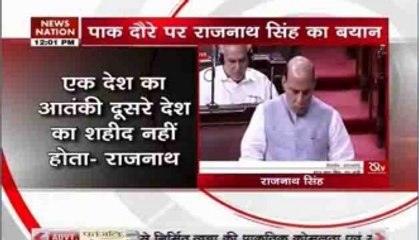 Told Pakistan not to patronise terrorists, says Rajnath Singh in Parliament
