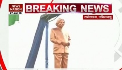 Defence Ministry unveils statue of Dr APJ Abdul Kalam in Rameswaram