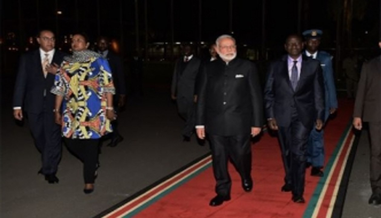 Modi leaves for India after concluding four-nation tour
