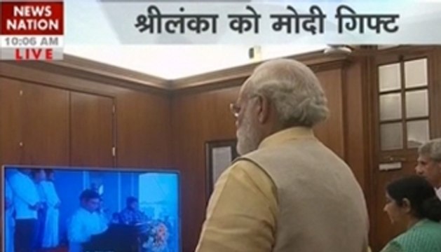 PM Modi, SL President jointly inaugurate renovated Duraiappah Stadium in Jaffna