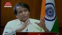 Improvements in railway sector will be visible by 2019: Suresh Prabhu