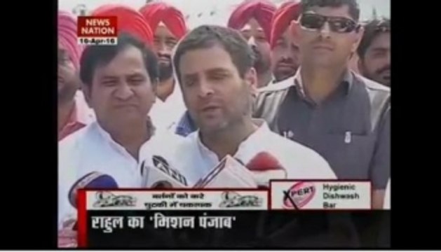 Rahul slams Akali govt for not being serious on drug issue