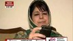 Mehbooba Mufti to likely to visit Delhi today