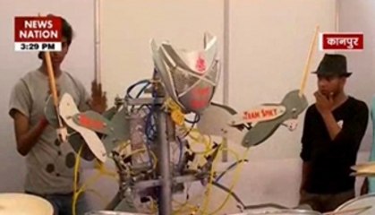 Idea India Ka: Watch a Robot playing drum