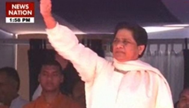 Mayawati attacks Narendra Modi at Ambedkar rally