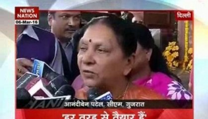 Nothing to worry about terror threat: Anandiben