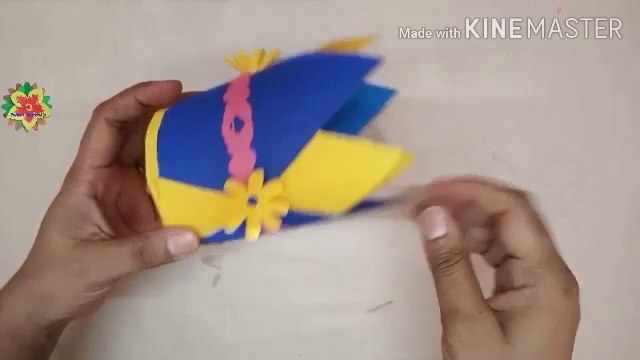 DIY- flower vase/flower pot/paper flower vase/DIY/