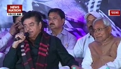 Nitish, Lalu ask Shatrughan not to be 'silent'