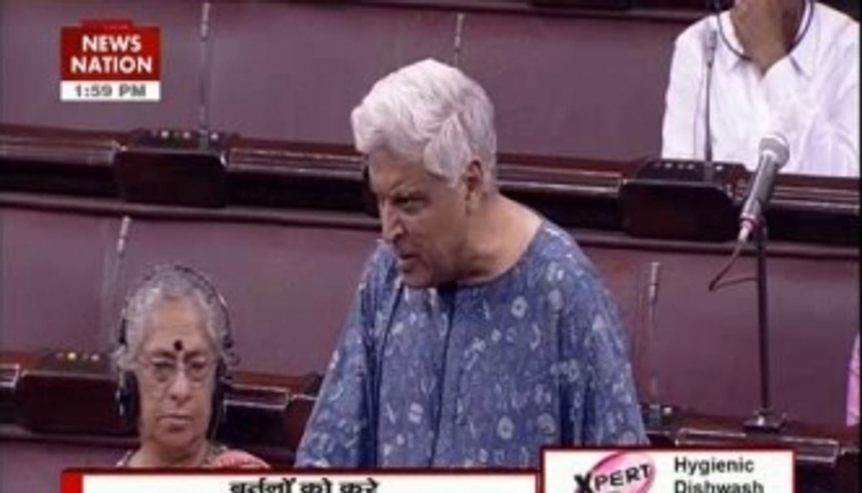 Javed Akhtar slams Owaisi for 'Bharat Mata' remark