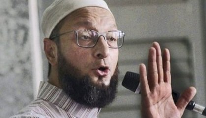 BJP leader announces Rs 1 crore reward for cutting Owaisi's tongue