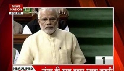 PM Modi attacks Congress over Parliament disruptions
