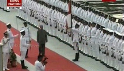 President reviews fleet at IFR