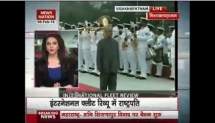 Speed100: President reviews Naval fleet