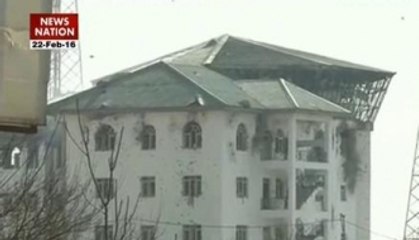 Fresh firing between militants, security forces in Pampore