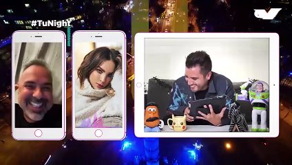 Juan Magan y Belinda se dicen frases romanticas para ligar en #TuNight