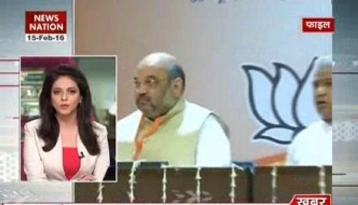 Amit Shah hits out at Rahul Gandhi over JNU row