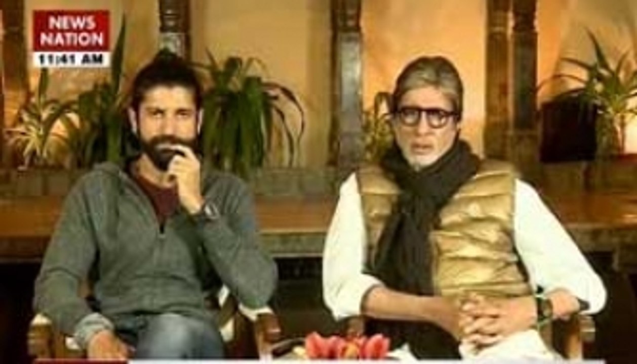 Exclusive: Big B, Farhan Akhtar talk about Wazir