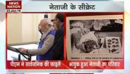 PM Narendra Modi releases 100 Netaji files