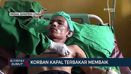 Korban Kapal Tanker Terbakar Membaik