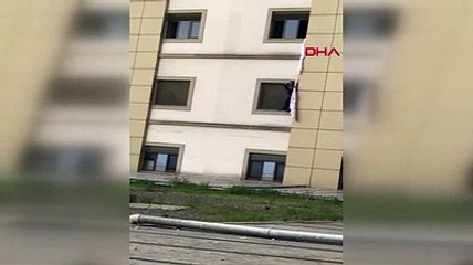 Hastanede inanılmaz görüntü! Koronavirüs testinden kaçmak isterken...